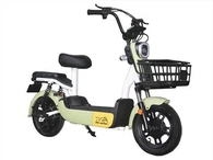 Mini E bicikl sa košarom i pedalom