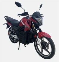 Buduća vožnja: revolucionarno putovanje na visokom performansu crvenog električnog motocikla